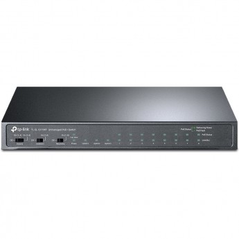 Коммутатор TP-LINK TL-SL1311MP на 8 PoE+ портов 10/100 Мбит/с и 3 гигабитных порта Коммутатор TP-LINK TL-SL1311MP на 8 PoE+ портов 10/100 Мбит/с и 3 гигабитных порта