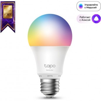 Умная Wi-Fi лампа TP-LINK TAPO L530E многоцветная Умная Wi-Fi лампа TP-LINK TAPO L530E многоцветная