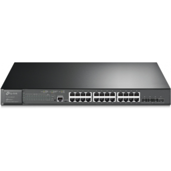Управляемый коммутатор TP-LINK SG3428XMP JETSTREAM уровня 2+ с 24 гигабитными портами RJ45 и 4 портами SFP+ Управляемый коммутатор TP-LINK SG3428XMP JETSTREAM уровня 2+ с 24 гигабитными портами RJ45 и 4 портами SFP+